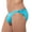 Aqua, variant on Men's Gregg Homme 170635 Caliente Swim Brief (Black L)