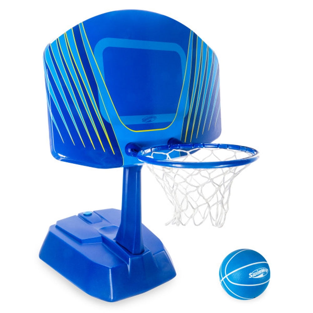 SwimWays 6043634 Wet Net Swimming Pool Basketball Set w/ 28 Inch