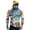 Light Blue, variant on Men's Upf 50+ Hooded Shirts Long Sleeve Sun Protection Shirts Lightweight Outdoor Fishing Hoodies