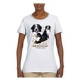 thumbnail image 2 of If It's Not a Bernese It's Just a Gift | Womens Lover Graphic T-Shirt, White, Large, 2 of 3