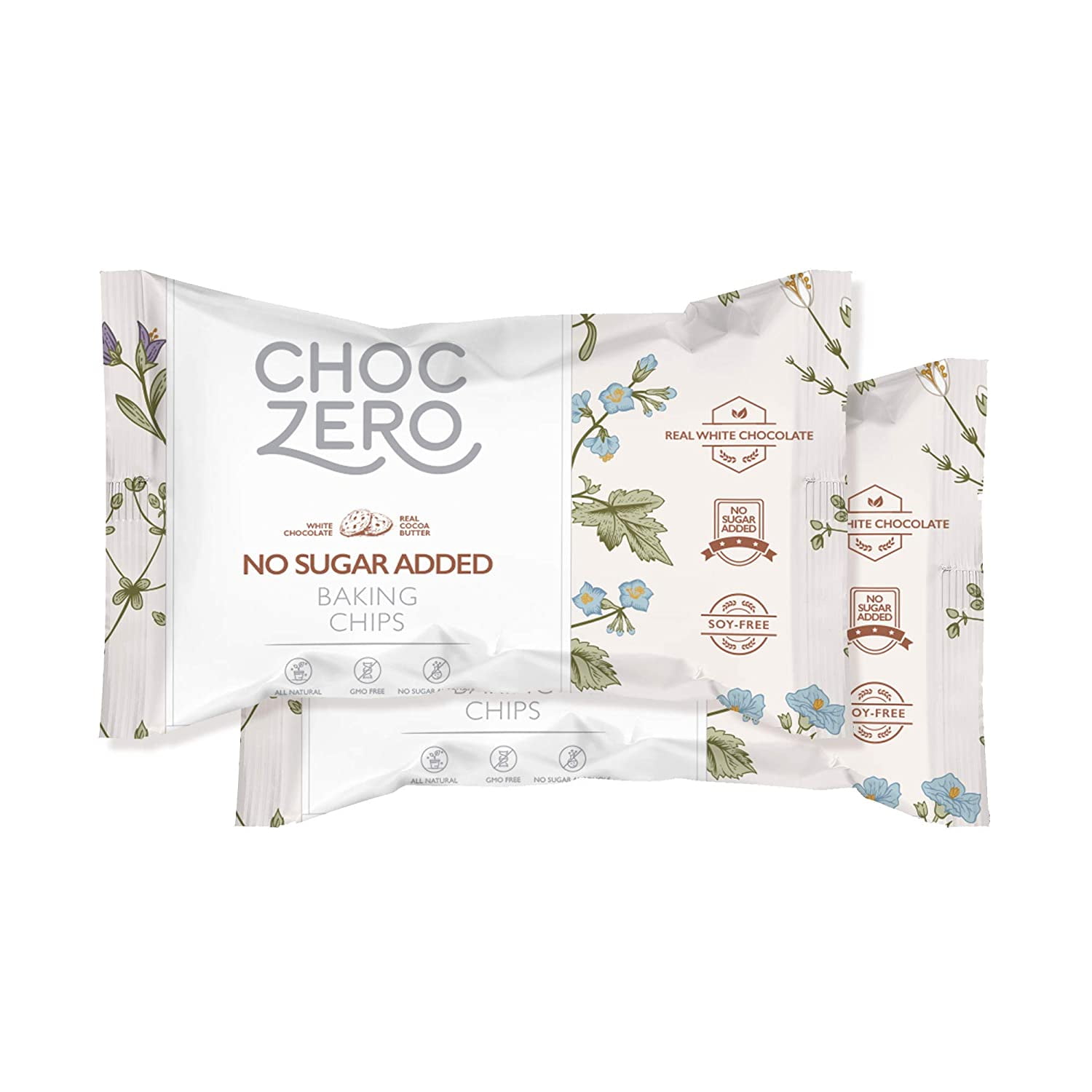 ChocZero's White Chocolate Chips No Sugar Added, Low Carb, Keto