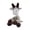 A, variant on YIFAEUX Squeaky Plush Dog Toy Interactive Stuffed Animal Toy Plush Donkey Dog Chew Toy with Squeaker Indestructible Puppy Teeth Cleaning Toy