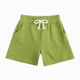 thumbnail image 6 of peqiut Toddler Boy Summer Play Clothes Short Sleeve Tee Elastic Shorts Outfit 12M-5T, 6 of 8