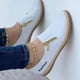 thumbnail image 1 of Nuevos zapatos casuales para mujer Zapatos de lona de cuerda de cáñamo con suela de plataforma de color sólido para mujer Wmkox8yii  FOPL2988, 1 of 4
