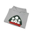 thumbnail image 3 of Alien Workshop 3 Aliens Black Retro Skateboarding Hoodie Design - L / Sport Grey, 3 of 4