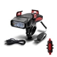 thumbnail image 6 of MONOBIN Bike Light USB Rechargeable 4000mAh LED Headlight with Power Bank Horn Phone Holder, 6 of 10