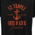 thumbnail image 3 of Instant Message - St. Tropez Yacht Club  - Women's Short Sleeve Graphic T-Shirt, 3 of 6