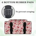 thumbnail image 7 of ZIATUBLE Cherry Travel Sewing Machine Bag Daisy Portable Padded Storage Universal Sewing Machine Case and Organizer Soft Sewing Kit Storage Compatible with Most Standard Sewing Machines, 7 of 7