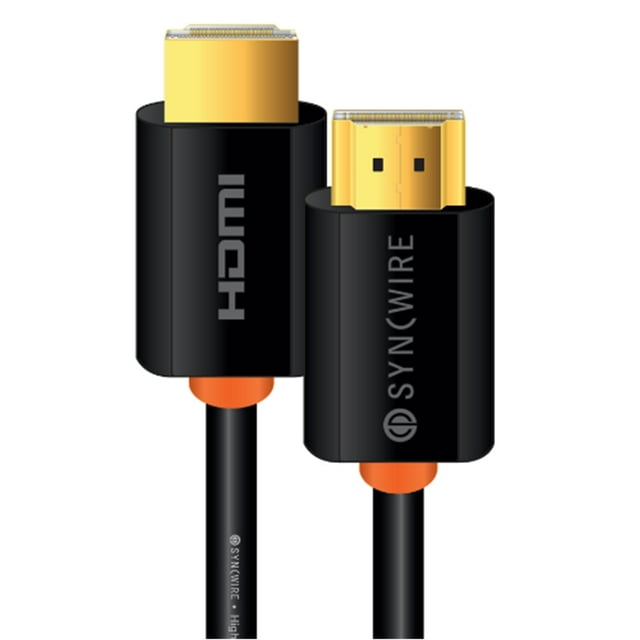Syncwire - Ultra Fast V2.1 HDMI Cable, 8K, 60Hz, 48Gbps, UHD, HDR, 2M Length