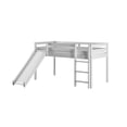 thumbnail image 1 of Cama con resbaladilla blanca infantil Interio Muebles, 1 of 2