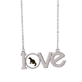 thumbnail image 1 of Collier Pendentif Pendentif Portrait d'Animal Mignon Bijou, 1 of 3
