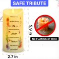 thumbnail image 2 of Vela conmemorativa LED sin llama de Lamp Skywin, 15 x 7 cm, 2 of 7