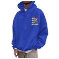 thumbnail image 2 of WILLBEST Sudaderas De Hombre Sudadera con Capucha De Manga Larga con Estampado De Flores para Hombre Chica, 2 of 5