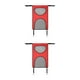 thumbnail image 1 of sweethay Red de barrera para mascotas de coche, asiento trasero de animales, seguridad Universal para Interior de coche, accesorio de aislamiento de Type1 NO1 sweethay CBP182804, 1 of 5