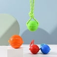 thumbnail image 3 of Pet Ball Toy With Rope Bite Resistant Chew Toy Teeth Cleaning Toys Outdoor Traning Pet Accessories, 3 of 7