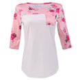 thumbnail image 2 of Camiseta Estampada perfecl Para Mujer Casual Blanca S-XXL, 2 of 8