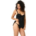 thumbnail image 5 of Adored by Adore Me Women's Bella Babydoll and G-String Thong Set, Sizes S-3X, 5 of 9