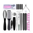 thumbnail image 1 of ruzhgo 20Pcs Professional Tools Set Stainless Steel Foot File Kit Deadskin Callus Remover for Men Women, 1 of 1
