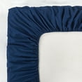 thumbnail image 6 of Home Soft Things Luxury Bed Sheet 4 Piece Set - Navy Blue - King, 6 of 8