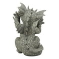 thumbnail image 4 of Ebros Whimsical Garden Dragon Making Funny Faces Statue 10.25" H Cute Baby Dragon Faux Stone Resin Finish Figurine, 4 of 5