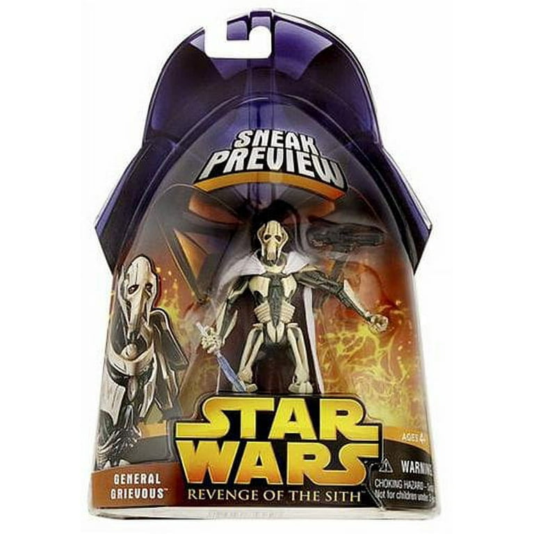 General Grievous Action Figure Sneak Preview Revenge of the Sith