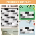 thumbnail image 3 of 10 Sheet Peel and Stick Backsplash Wallpaper Kitchen Backsplash Wallpaper Kitchen Peel and Stick Wall Paper Tile for Countertop Bathroom, 3 of 8