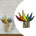 thumbnail image 3 of Plantas falsas de agave artificial sin maceta, planta de vegetación, centro de mesa de interior, decoración DIY Multicolor, 3 of 9