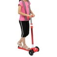 thumbnail image 5 of Veryke Foldable Three-wheel Scooter w/ Light, Adjustable Handlebars and Height - Red, 5 of 5