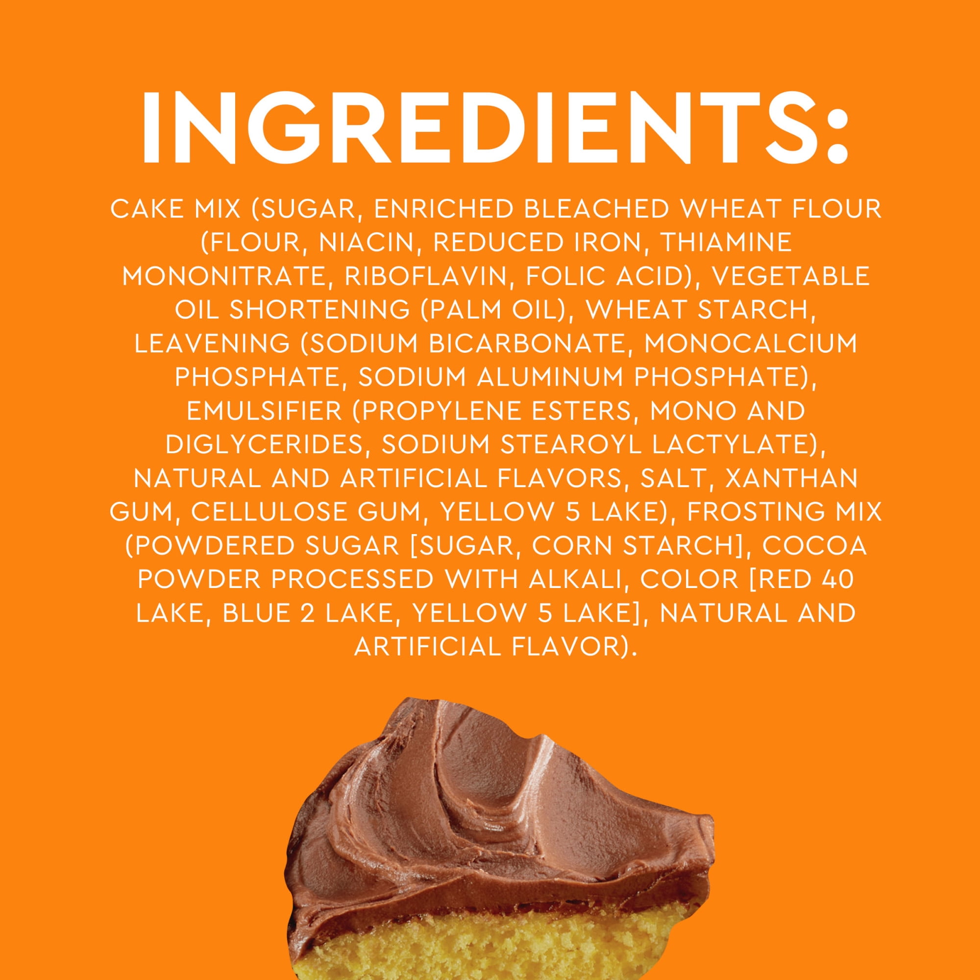 (8 pack) Duncan Hines Easy Cake Kit Golden Fudge Flavored Cake Mix, 8.4 oz.