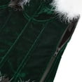 thumbnail image 4 of Grebrafan Corset Women Nightmare Before Christmas Cosplay Dark Green 5XL, 4 of 5