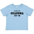 thumbnail image 3 of Inktastic I Love My Grandma with Arrow Boys or Girls Baby T-Shirt, 3 of 5