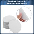 thumbnail image 3 of Discos de lija Unique Bargains, 3.94" 600 grano para reparación automotriz, papel de lija redondo con gancho y bucle de óxido de aluminio blanco, 50 piezas, 3 of 7