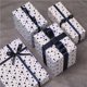 thumbnail image 4 of 1 Unidad Diy Papel De Regalo Navideño Para Hombre, Mujer Y Niño Regalos Festivos Papel De Regalo Con Diseño De Camión, Cuadros, Copos De Nieve Y Árbol Verde Papel De Regalo Navideño Con Copos De Nie, 4 of 8
