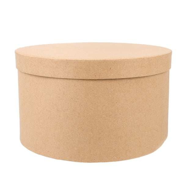 Nuolux Box Paper Round Boxes Kraft Cupcake Cake Boxes Cookie Gift Box