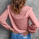 thumbnail image 5 of Blusas informales cómodas con cuello en V y encaje de manga larga para mujer Fridja hkj4603, 5 of 9