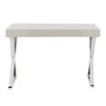 thumbnail image 4 of Lumisource Luster Contemporary Console Table in Grey (TBC-LUSTER GY), 4 of 5