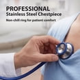 thumbnail image 4 of Pinnacle Series Stainless Steel Adult Stethoscope, Royal Blue, 4 of 11