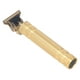 thumbnail image 4 of Recortadora de pelo con cuchilla en T, recargable por USB, eléctrica, compacta, portátil, profesional, para hombres, kit de aseo, diseño dorado metálico, 4 of 14