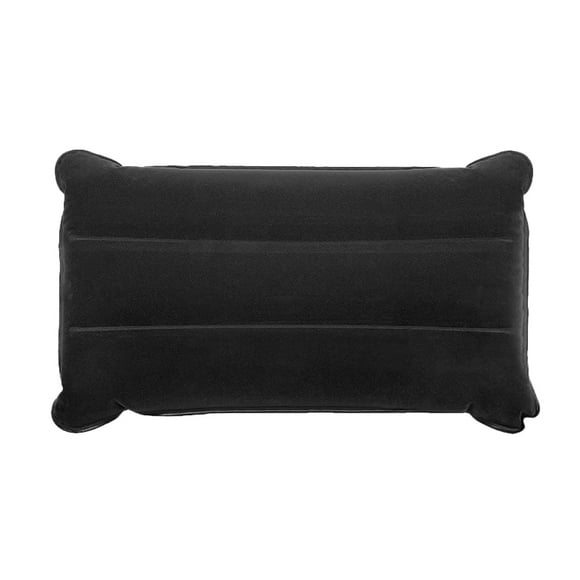 Inflatable Pillow for Camping Travel Pillow Flocked Fabric Air Pillow for Comfortable