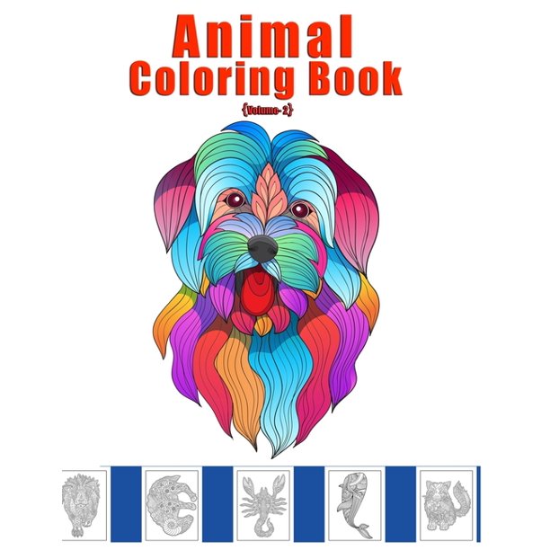 Animal Coloring Book : The Really Best Relaxing Mandala ...
