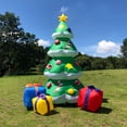 thumbnail image 4 of Árbol de Navidad inflable gigante que brilla intensamente, decoración navideña para exteriores, luces LED para fiestas, decoración navideña de Año Nuevo, 4 of 5