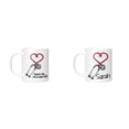 thumbnail image 2 of Moyic Cerámica Taza de agua Café Leche Taza de cerámica con asa Desayuno Beber Resistente al calor Drinkware Home Dorm Juegos de servir café y té Tipo 2, 2 of 6