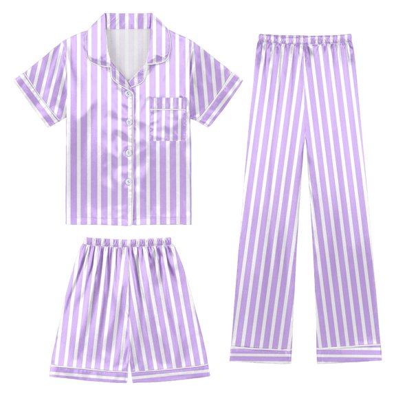 Outfits For Girls Clothes Casual Print Home 3 Piece Girls' Clothing Sets
