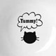 thumbnail image 5 of elevados para gatos, platos de comida para gatos de interior, comederos elevados simples estables de fácil limpieza para gatos, suministros blanco inclinado Salvador  Cuenco elevado para gatos, 5 of 9