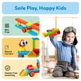 thumbnail image 5 of PicassoTiles Magnetic Tiles for Kids – 116PCS Hedgehog Playset STEM Building Blocks Educational Toy, 5 of 13
