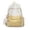 Yellow, variant on Backpack for Girls Daypack with Side Drawstring Pockets Polka Dot Print Cute Bookbag Star Charm School Bag for Elementary Middle School Students Daily Use