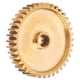 thumbnail image 5 of Engranaje recto de latón, 40 dientes para servo, 25 dientes estriados, 0,8 Mod, pieza de robot industrial 4305‑0025‑0040, 5 of 10