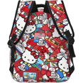 thumbnail image 4 of Hello Cat Backpack Kitty 3D cartoon Printed Kitty Backpack, 4 of 5