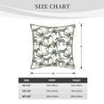 thumbnail image 2 of KLL Palm Trees Zebra Decorative Throw Pillow Covers Velvet Soft for Couch Sofa Bedroom Living Room Outdoor (No pillow core)- 18"x18", 2 of 5