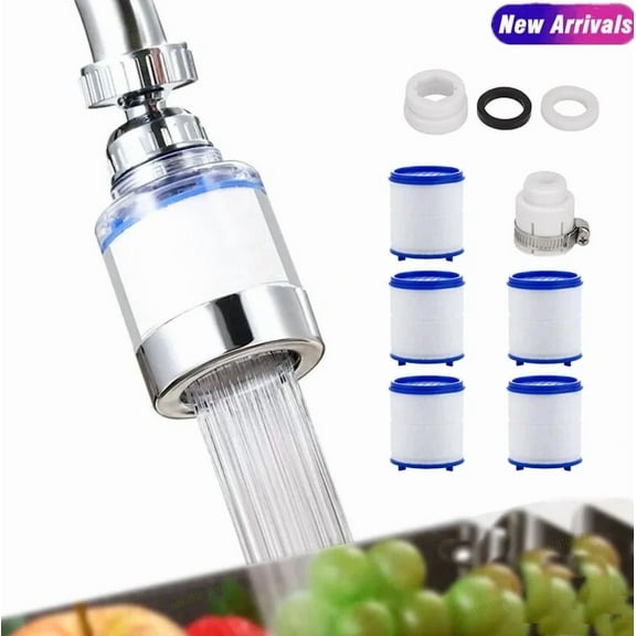 Faucet Water Filter Tap Filtration Kitchen Bathroom Sink Mount Purifier System